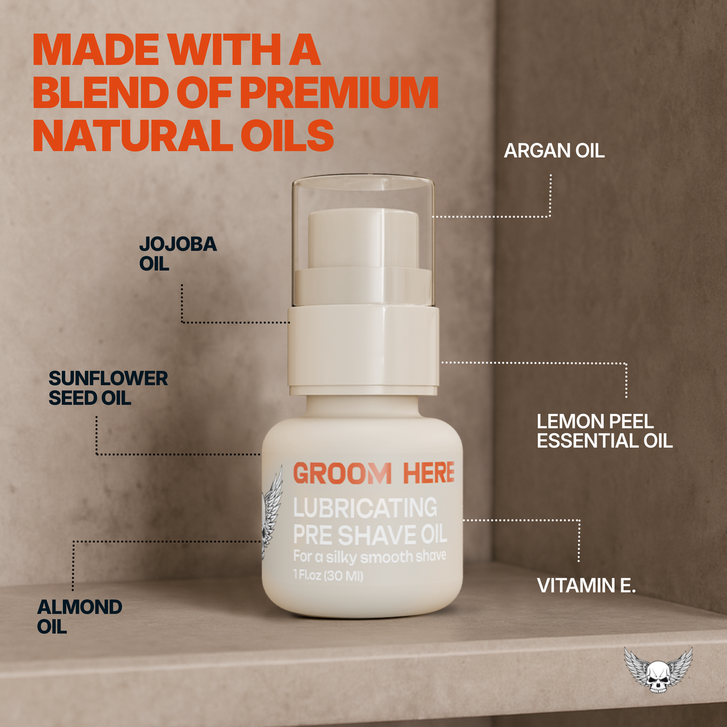 Lubricating Pre-Shave Oil